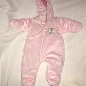 Cotton Candy baby 3-6 EUC pink coat